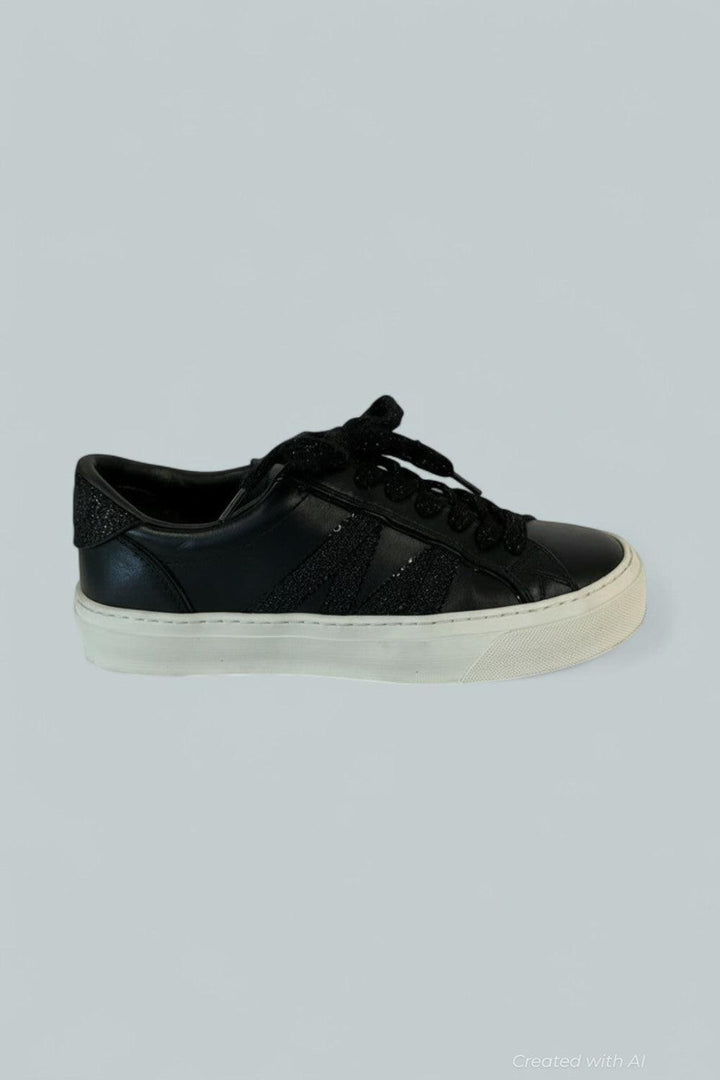 Women’s Monaco 2 Low Top Sneakers - Black - 8.5 US / 38.5 EU - Sneaker
