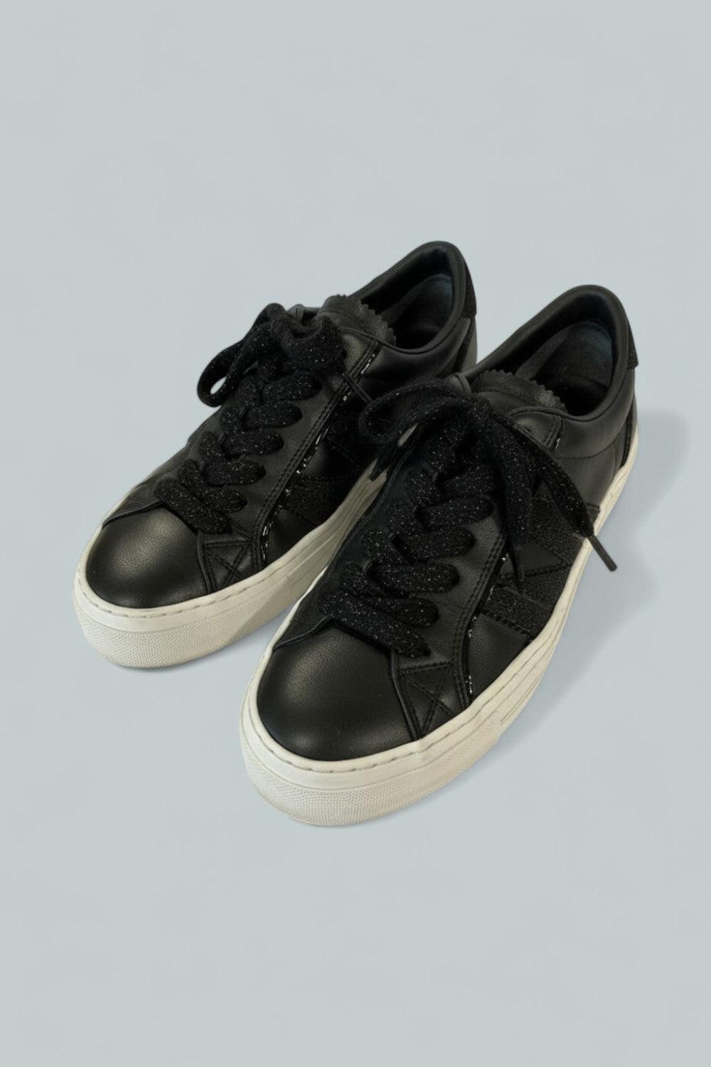 Women’s Monaco 2 Low Top Sneakers - Black - 8.5 US / 38.5 EU - Sneaker