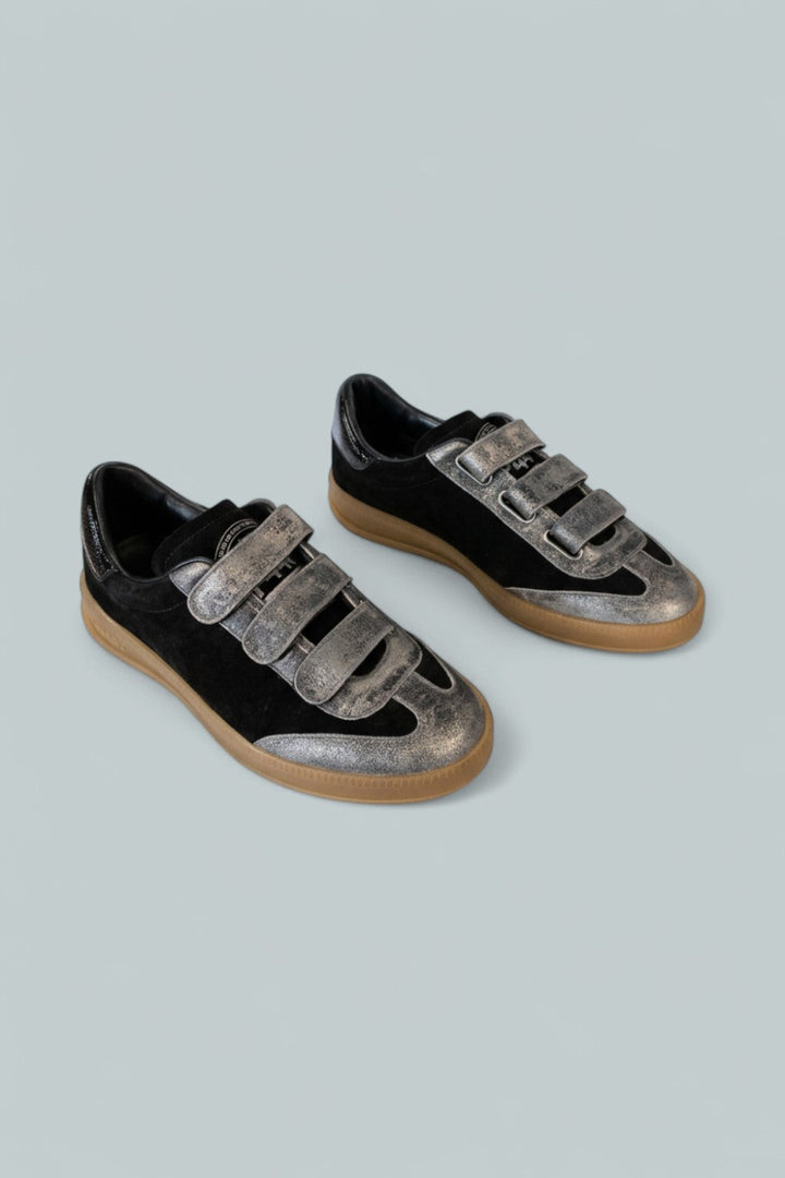 Women’s Monza Low Top Sneakers - Black - 7 US / 37 EU - Sneaker