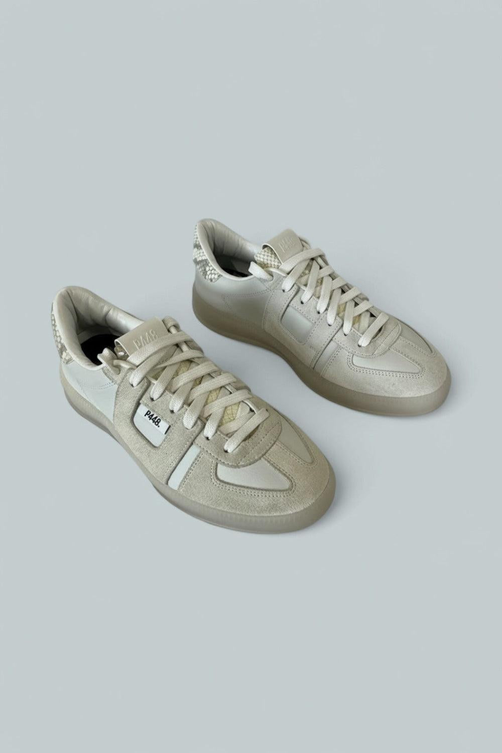 Women’s Monza Sneakers - White Silver - 8 US / 38 EU - Sneaker