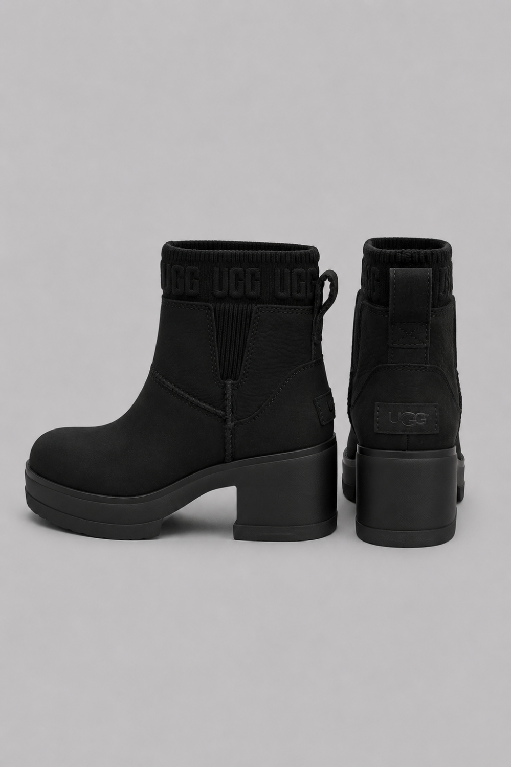 Women’s Moxy Chelsea Leather Boots - Black - Boots