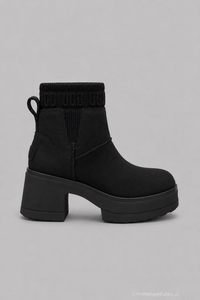 Women’s Moxy Chelsea Leather Boots - Black - Boots
