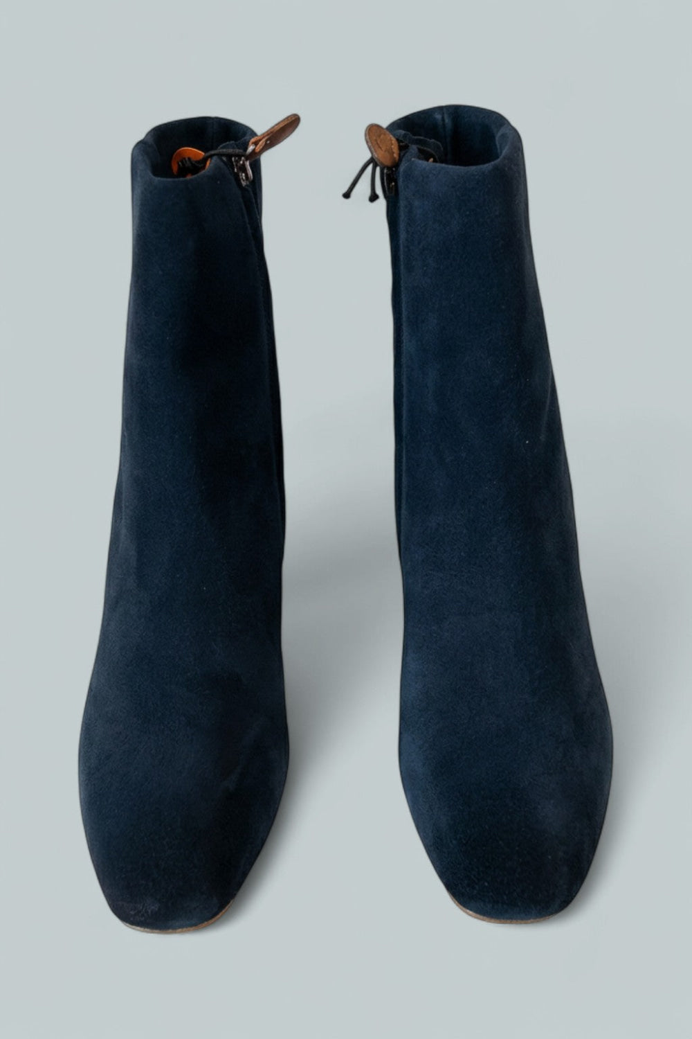 Women’s Nash Suede Wedge Booties - Navy Suede - Bootie