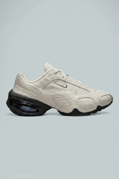 Women’s Nike Air Max Muse Se Running Sneakers - Light Orewood Brown/Metallic Silver Blac - Sneaker