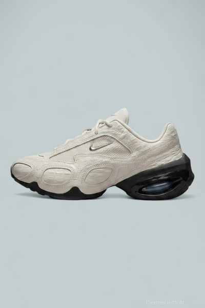 Women’s Nike Air Max Muse Se Running Sneakers - Light Orewood Brown/Metallic Silver Blac - Sneaker