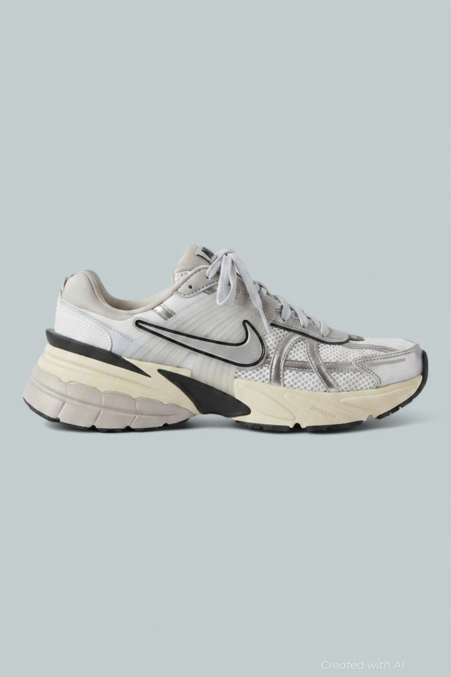 V2k Run Women’s Sneakers - White - W 8 / M 6.5 - Sneaker