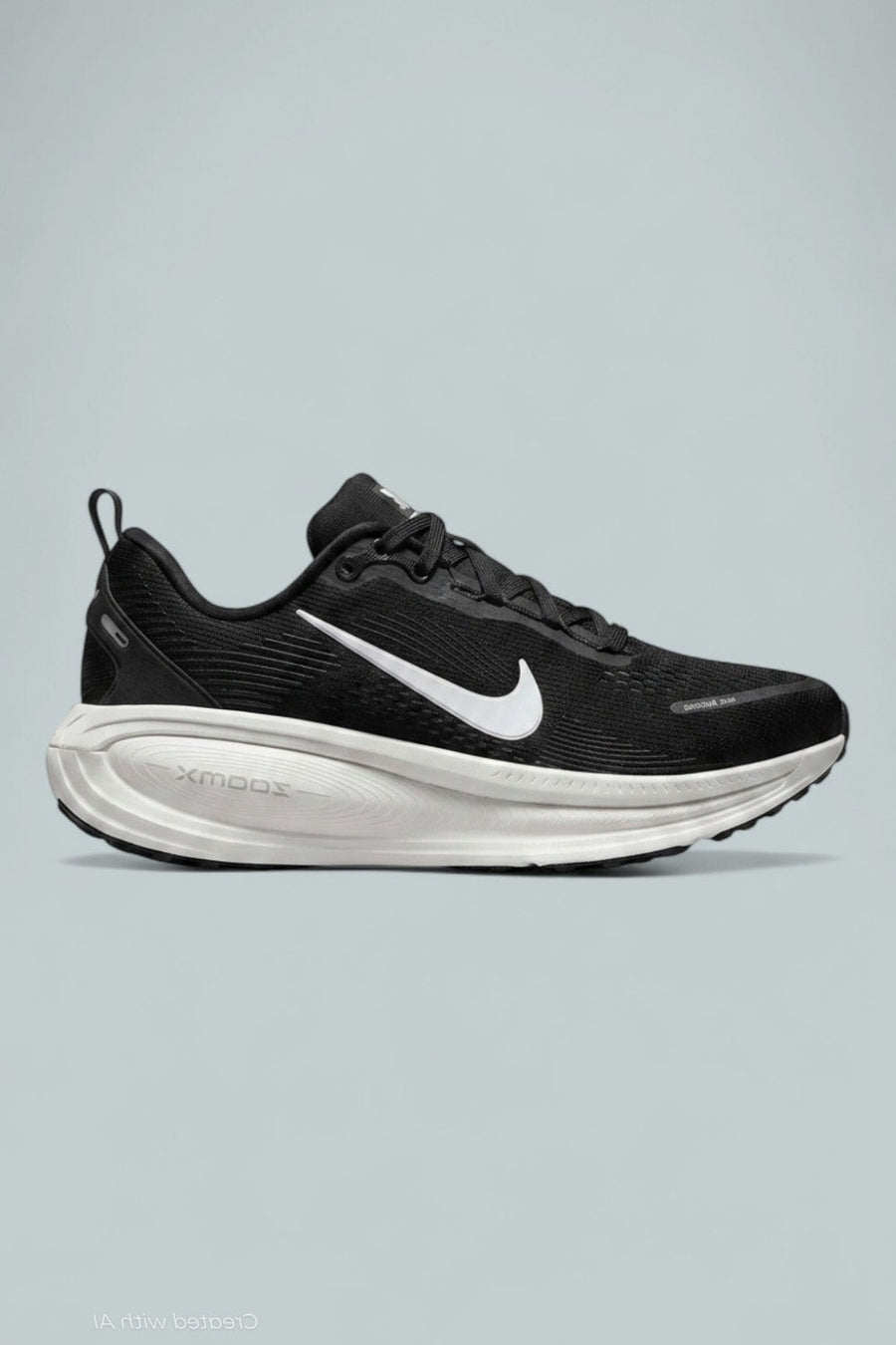 Women’s Nike Vomero 18 Running Shoes - Black/Summit - 9 - Sneaker