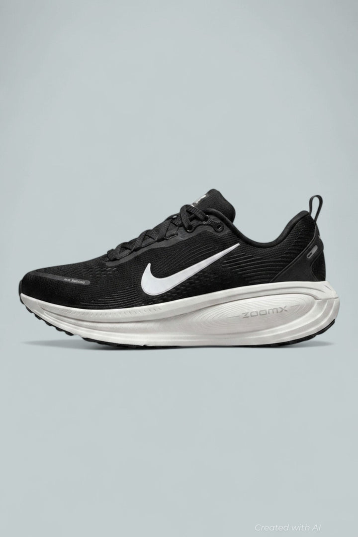 Women’s Nike Vomero 18 Running Shoes - Black/Summit - 9 - Sneaker