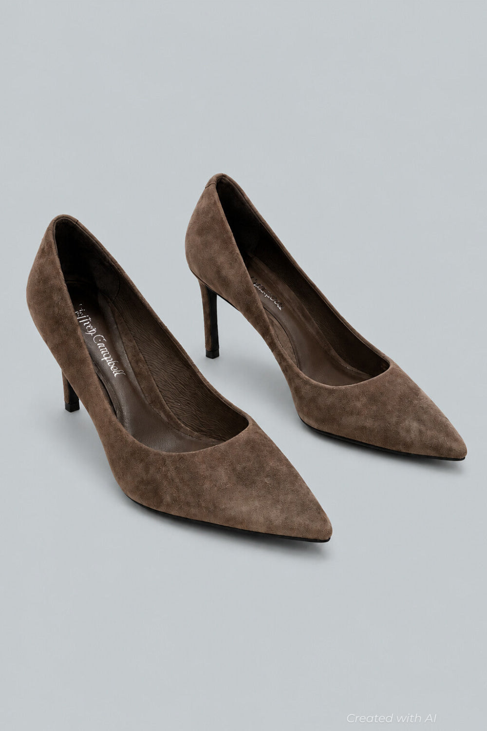Women’s Nikia-3 Pumps - Brown Suede - Heels
