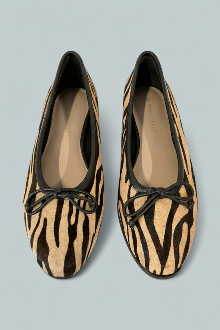 Women’s Noelle Ballet Flats - Zebra - Flats