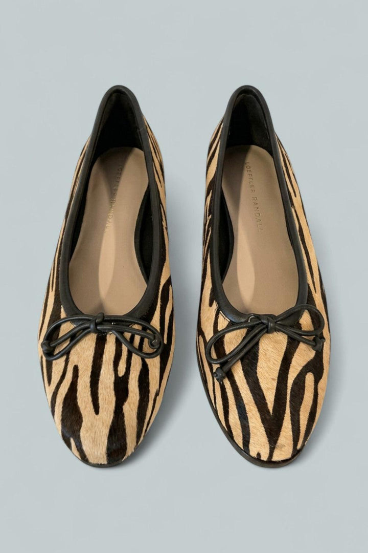 Women’s Noelle Ballet Flats - Zebra - Flats
