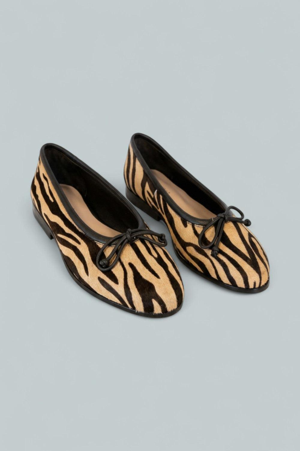 Women’s Noelle Ballet Flats - Zebra - Flats