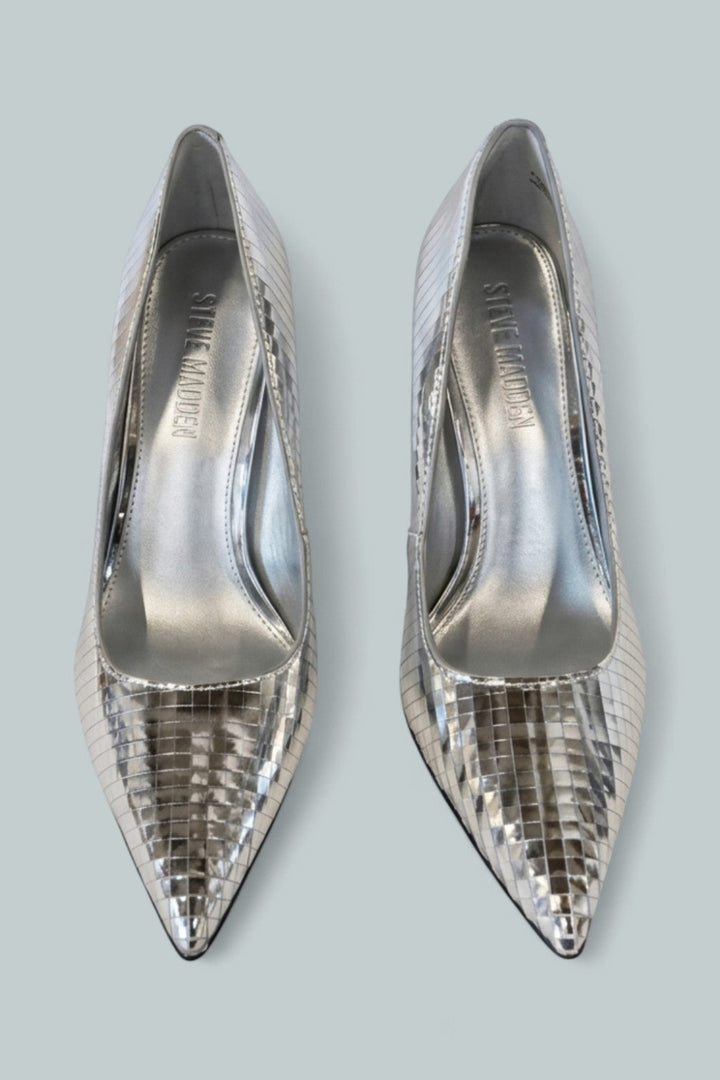 Women’s Noir Pumps - Silver Distressed - Sandal