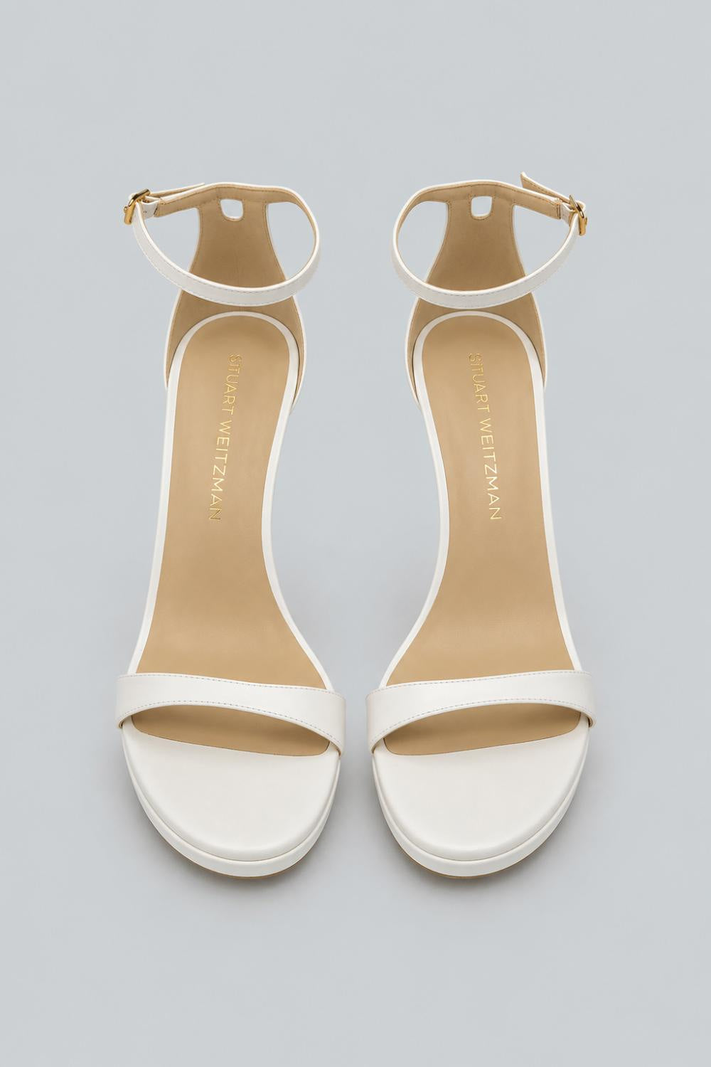 Women’s Nudist Platform High Heel Sandals - Cream - Heels