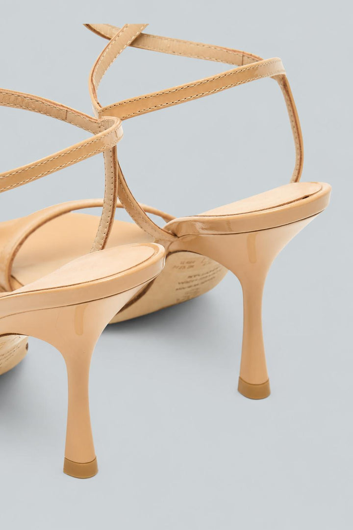 Women’s Nudist Wrap High Heel Sandals - Adobe - Sandal