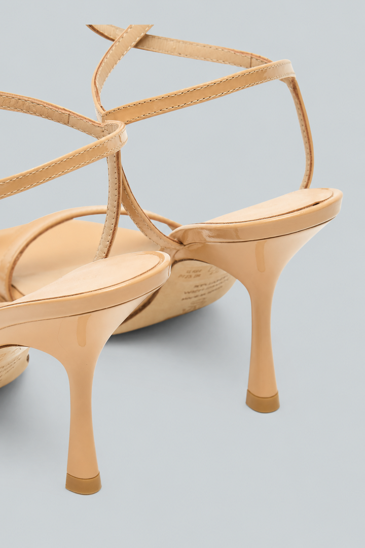 Women’s Nudist Wrap High Heel Sandals - Adobe - Sandal