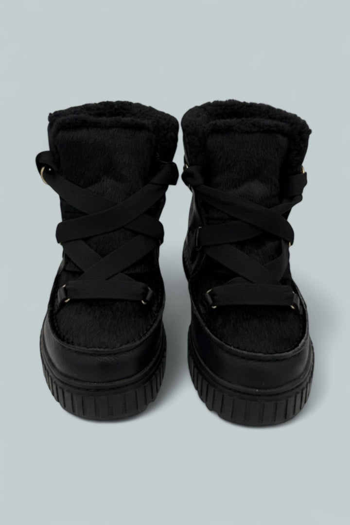 Women’s Ona Ave Alpine Boot Lux - Black Snow - US W 8.5 - Boots