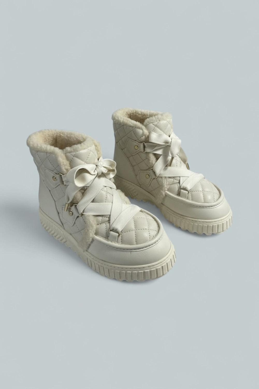 Women’s Ona Ave Alpine Waterproof Boots - Chalk/Sea Salt - 9 - Boots