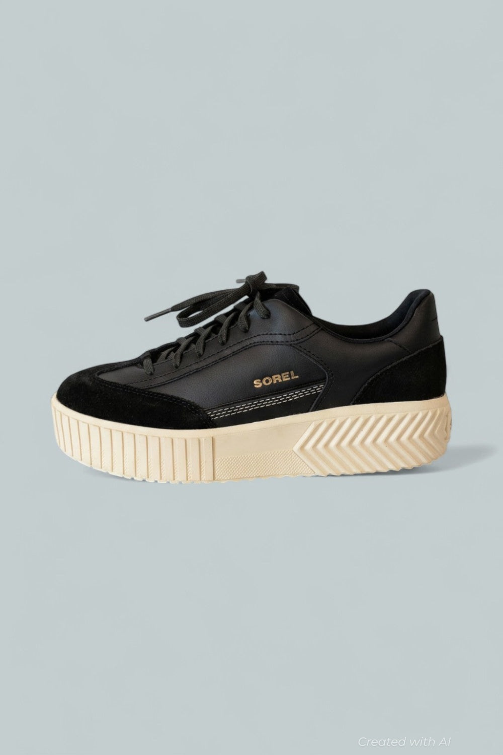 Women’s Ona Ave T-Toe Sneakers - Black/Honey - Sneaker
