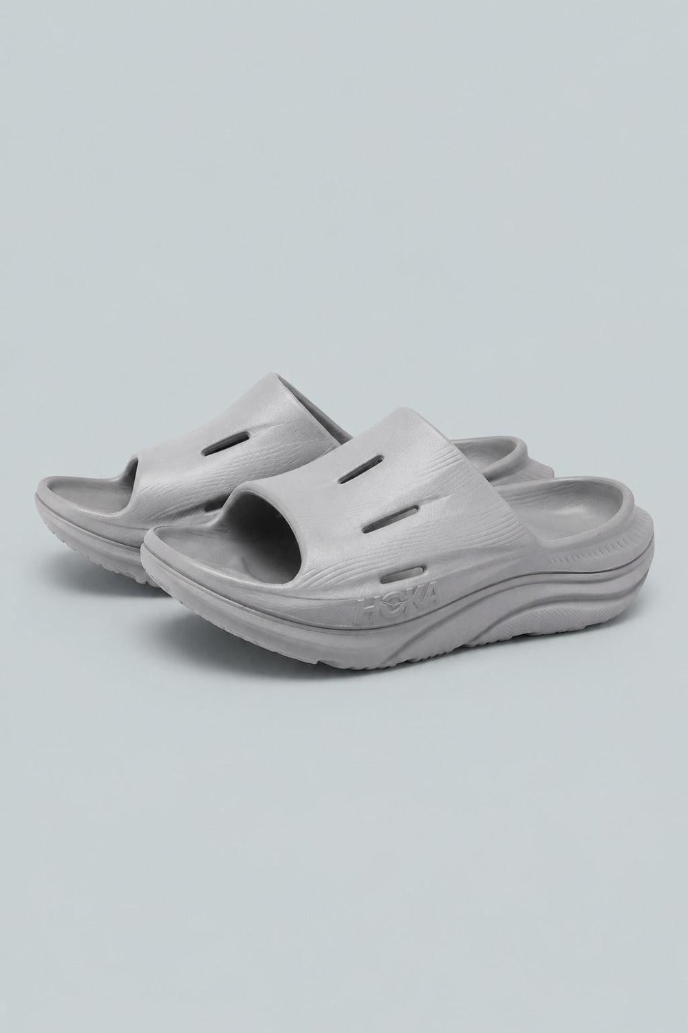 Women’s Ora Recovery 3 Slide Sandals - Grey - 9 WMN / 7 MEN - Sandals