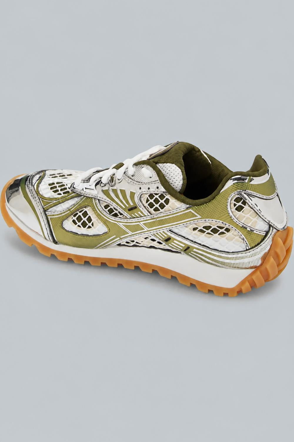 Women’s Orbit Low Top Sneakers - Dark Brown/Silver - 8 US / 38 EU - Sneaker