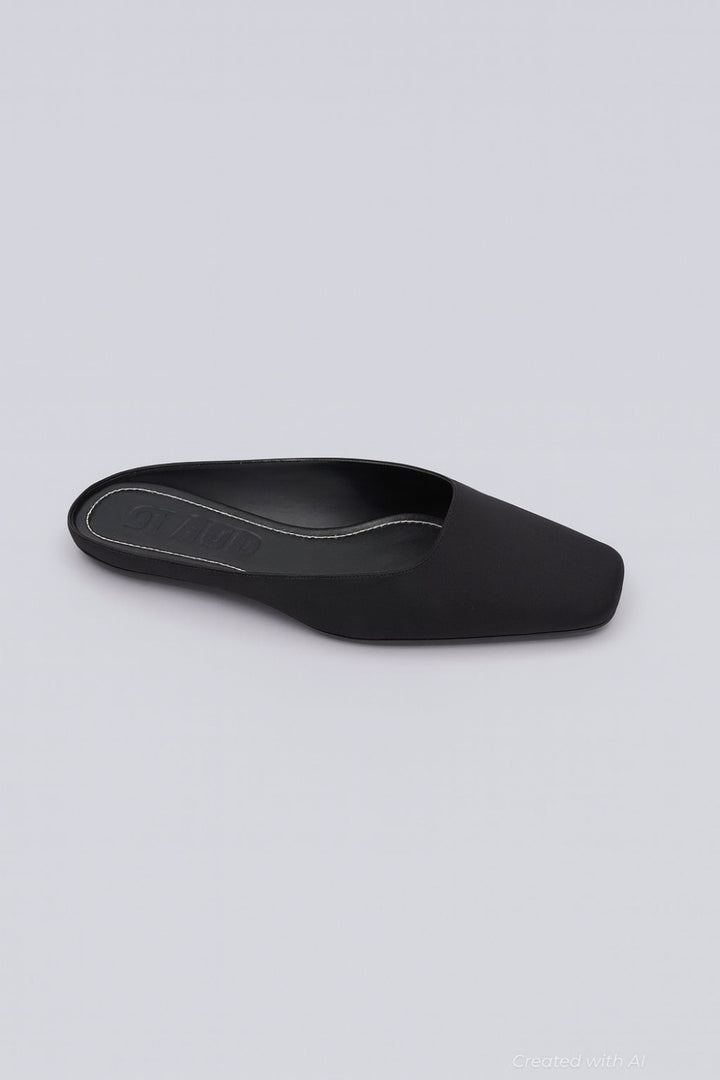 Women’s Otto Mule Flats - Black - Mules