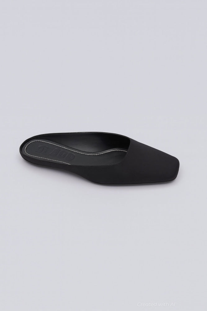 Women’s Otto Mule Flats - Black - Mules