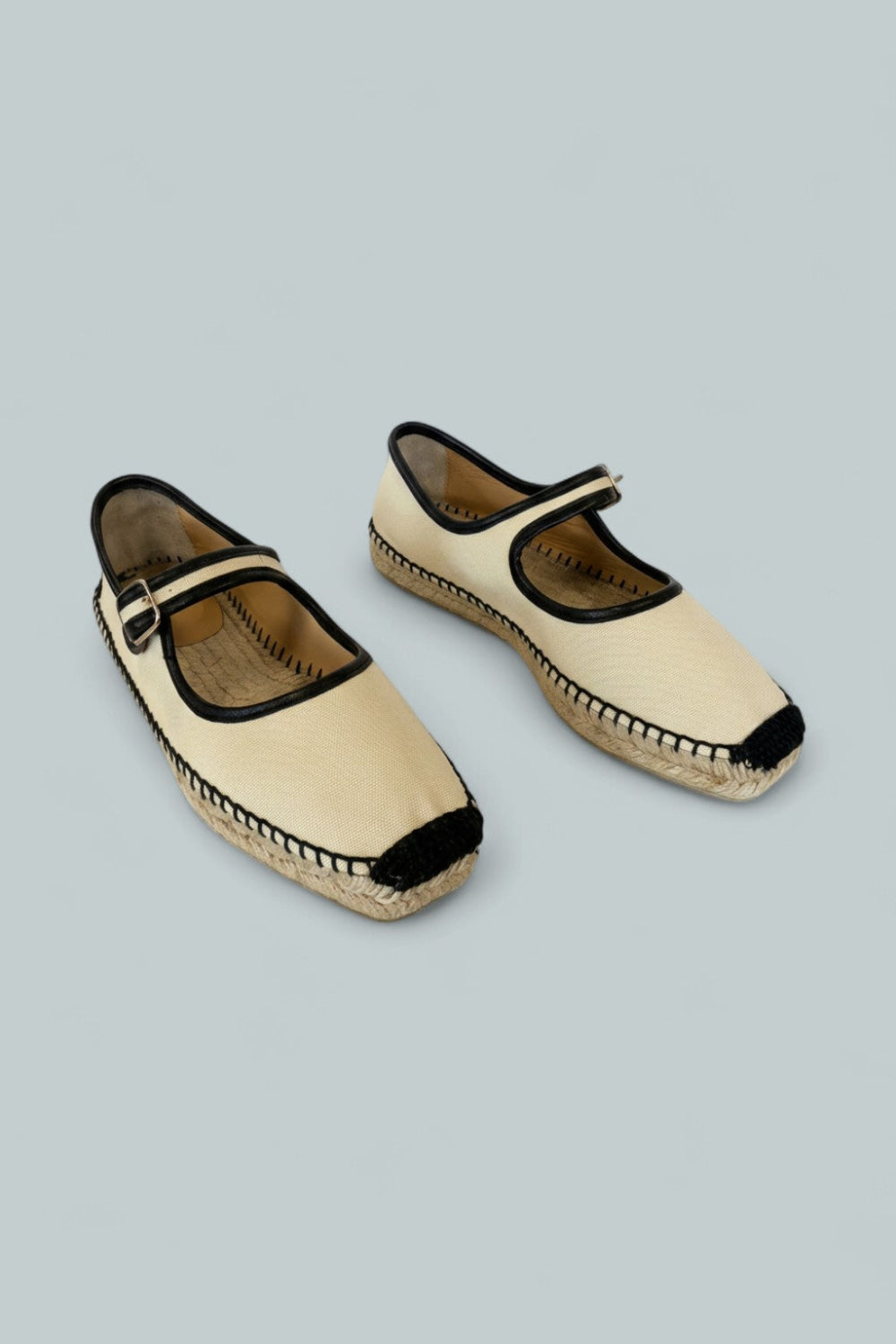 Women’s Padua Mary Jane Espadrilles - Canvas Crudo - Mary Jane