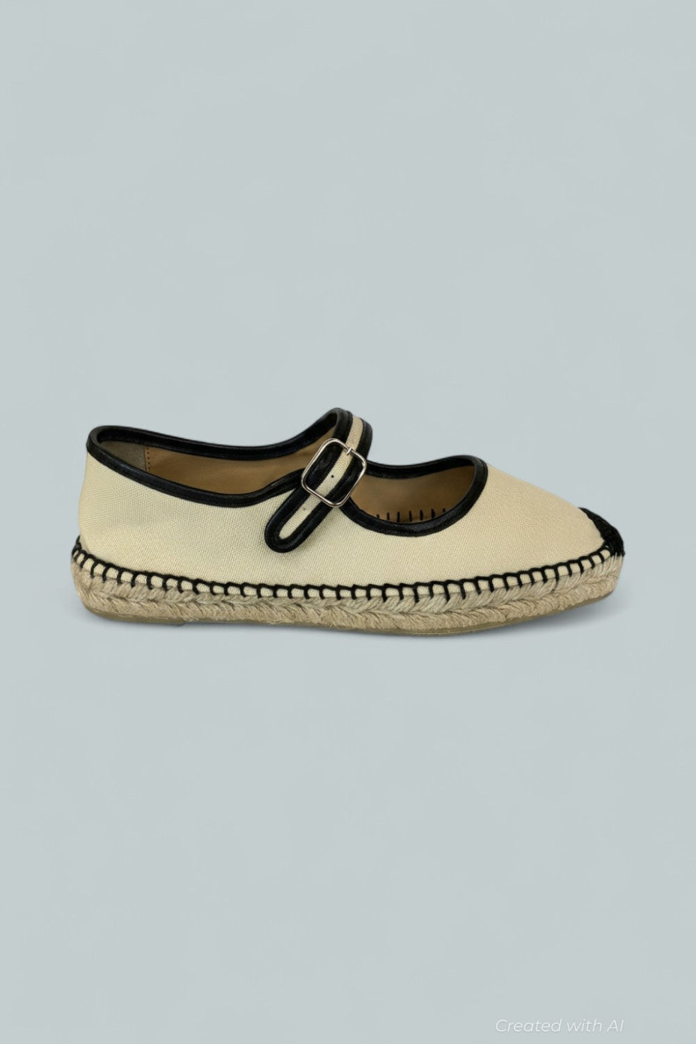 Women’s Padua Mary Jane Espadrilles - Canvas Crudo - Mary Jane