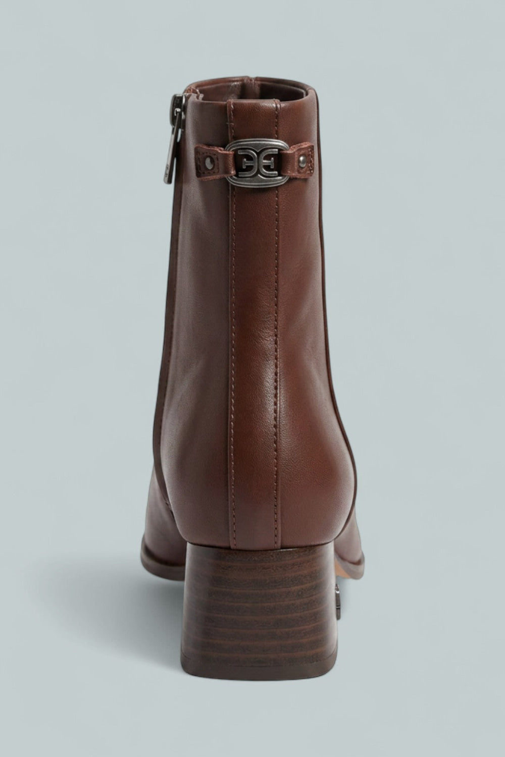 Women’s Paige Square Toe Block Heel Ankle Booties - Spiced Pecan - 6.5 - Bootie