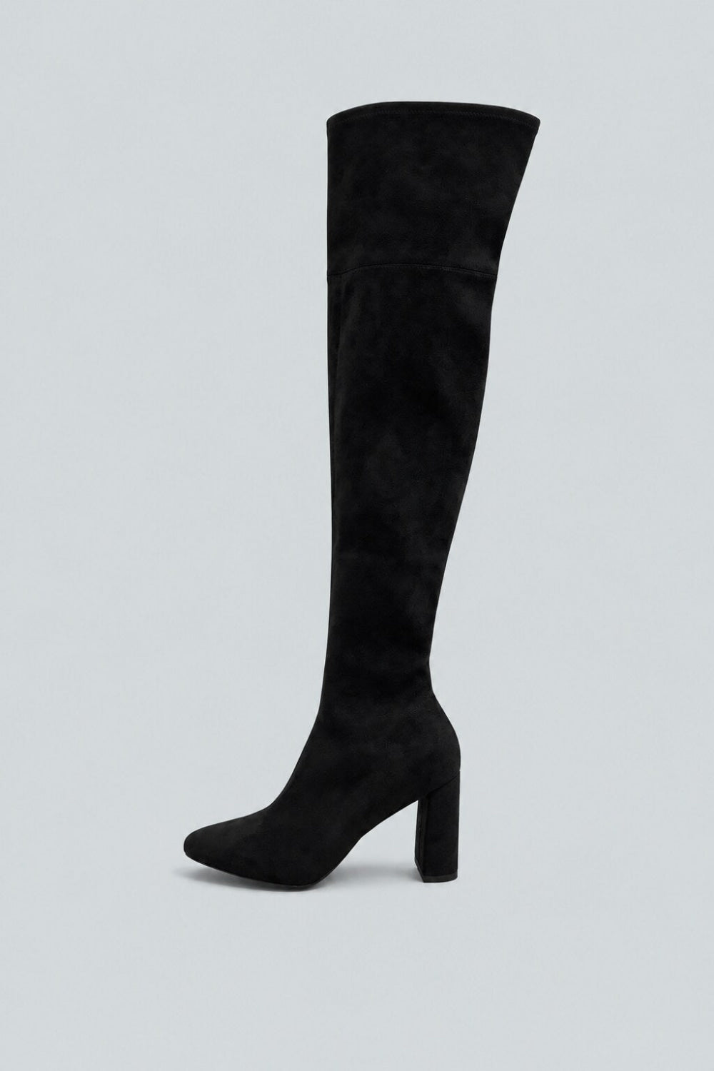 Women’s Parisah Over The Knee Boots - Black Suede - Boots
