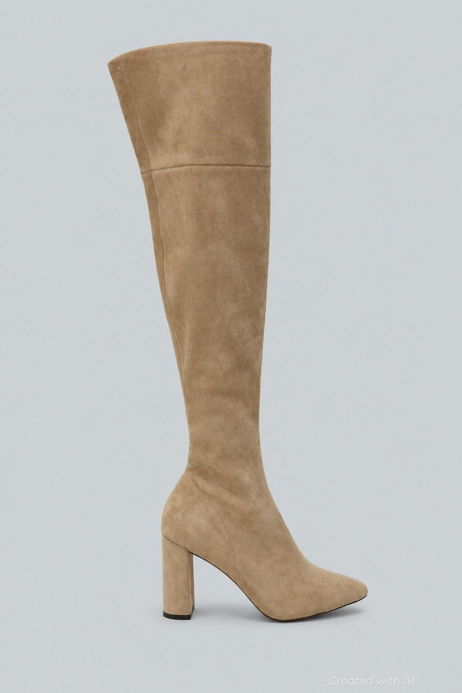 Women’s Parisah Over The Knee Boots - Ice Suede - 9 - Boots