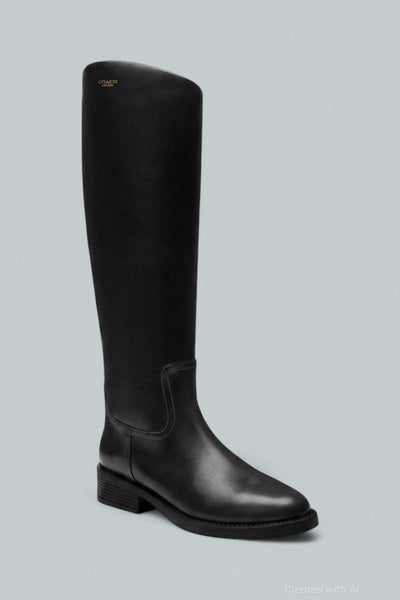 Women’s Park Tall Boot - Black - US 7.5 - Boot