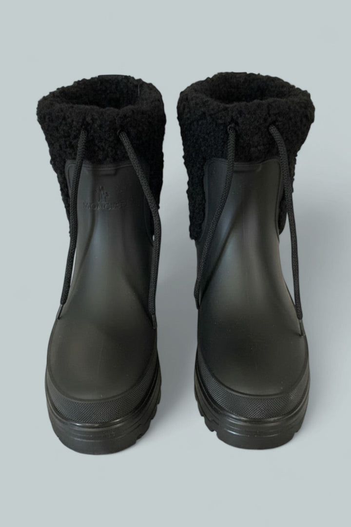 Women’s Peak Boots - Black Rubber - 6 - Boots