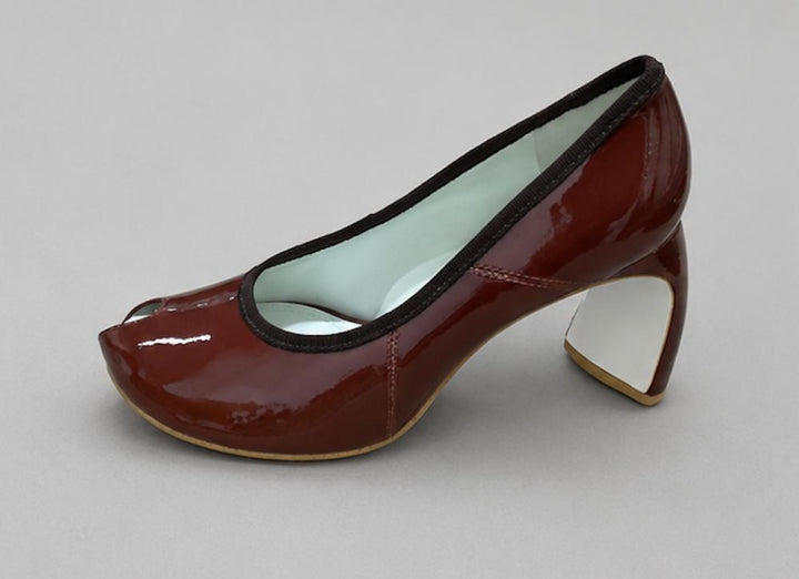 Women’s Peep Toe Pumps - Russet Brown - 8.5 - Heels