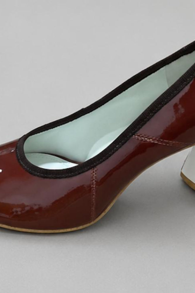 Women’s Peep Toe Pumps - Russet Brown - 8.5 - Heels
