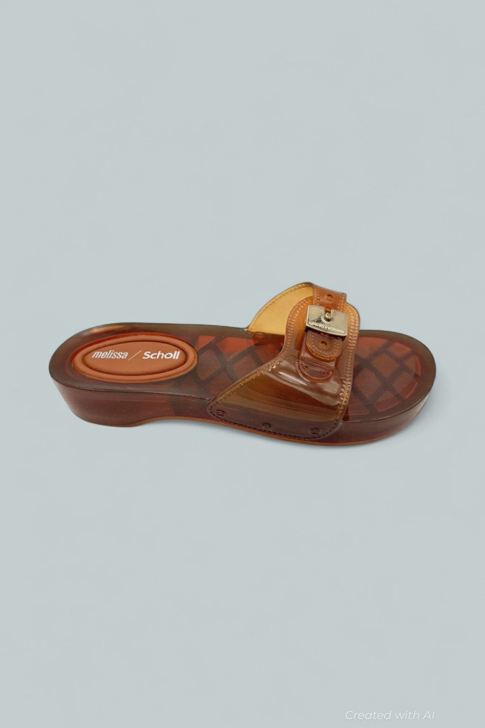 Women’s Pescura Heel + Scholl Slides - Clear Brow - 8 - Sandals