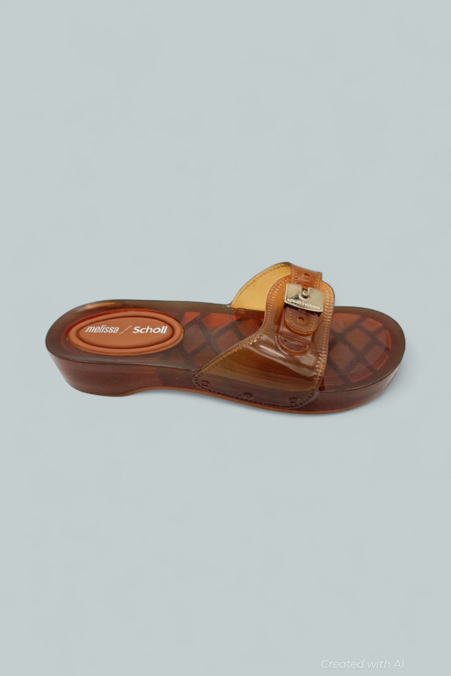Women’s Pescura Heel + Scholl Slides - Clear Brow - 8 - Sandals