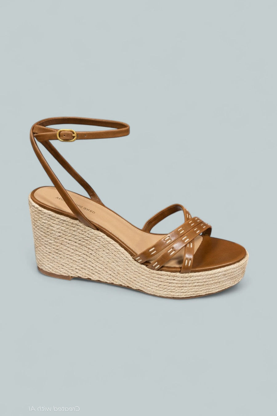 Women’s Philene Espadrille Wedge Sandals - Caramel - 10 - Espadrille