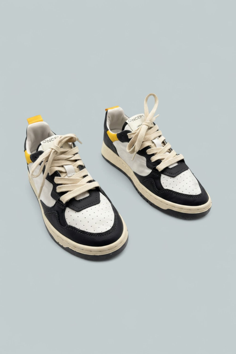 Women’s Phoenix Court Lace Up Low Top Sneakers - Storm Grey - 9 - Sneaker