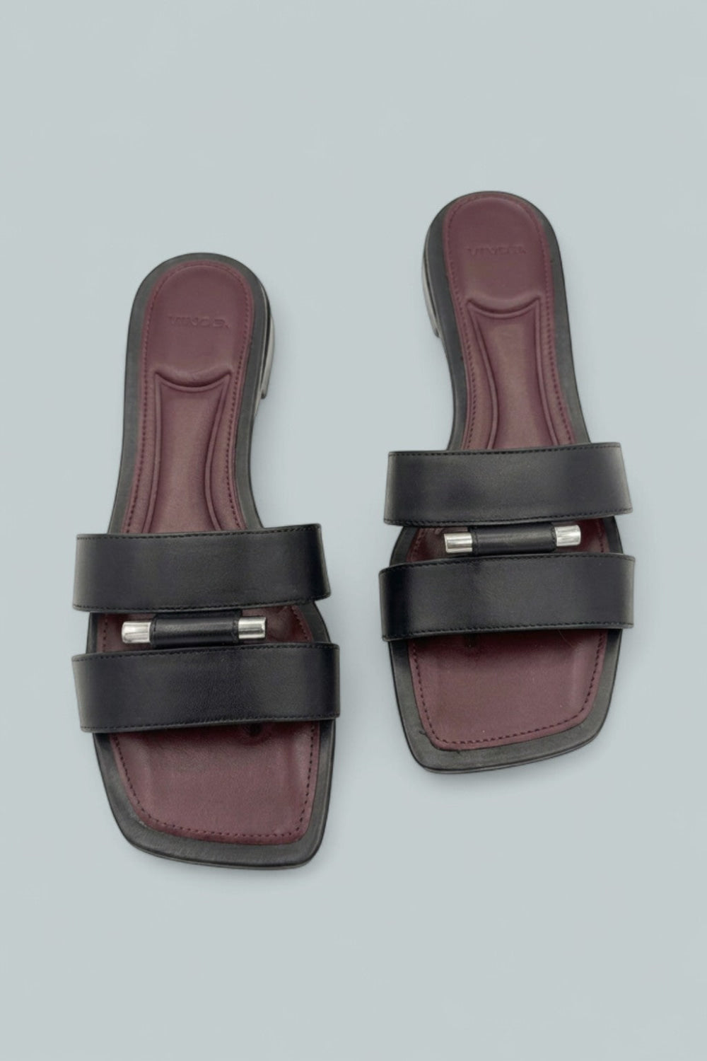 Women’s Piper Slides - Black - 6 - Sandals