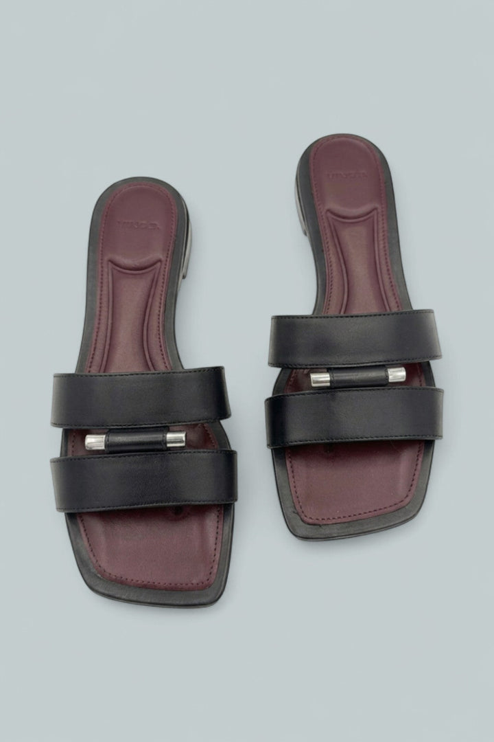Women’s Piper Slides - Black - 6 - Sandals
