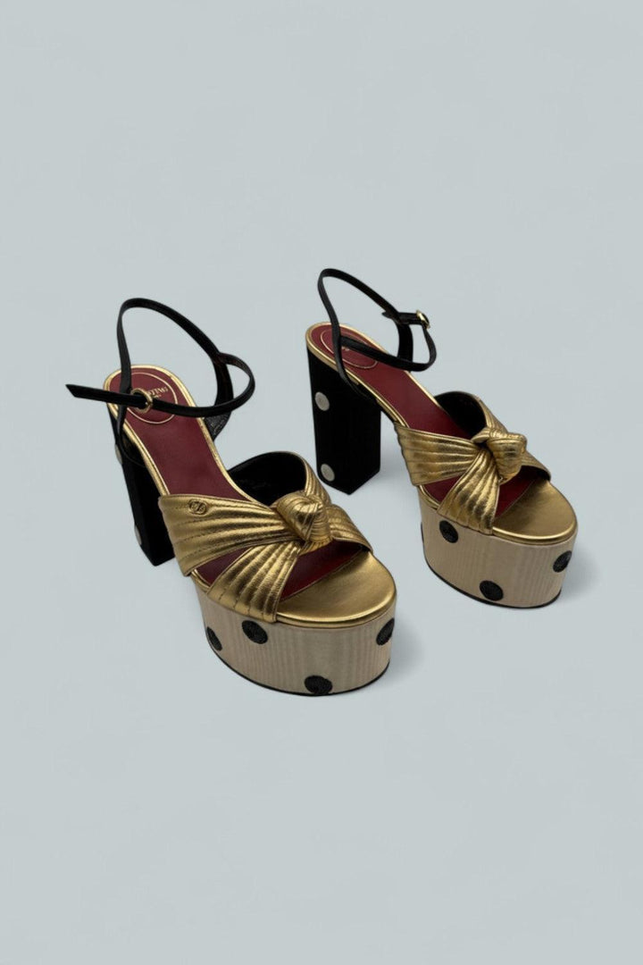 Women’s Platform Sandals - Gold - 9 US / 39 EU - Sandals