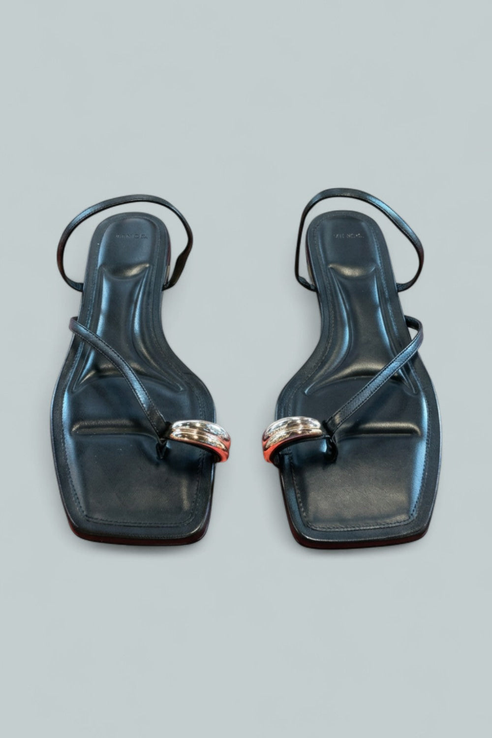 Women’s Polli Toe Ring Sandals - Black - 8.5 - Sandals