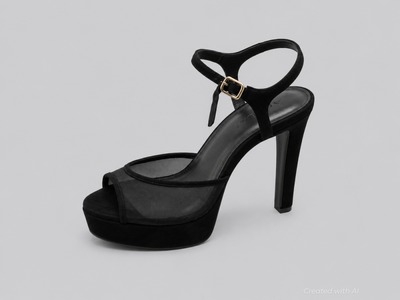 Women’s Poppy Platform Sandals - Black - Sandal