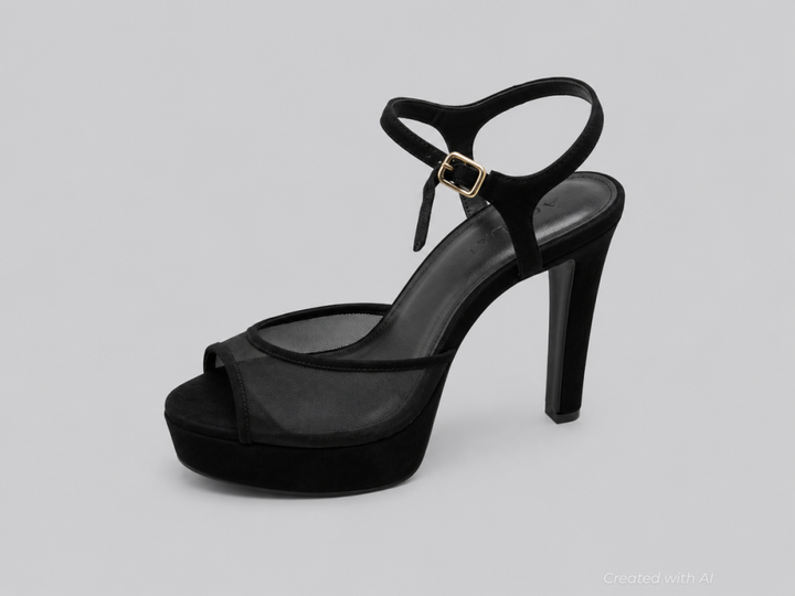 Women’s Poppy Platform Sandals - Black - Sandal
