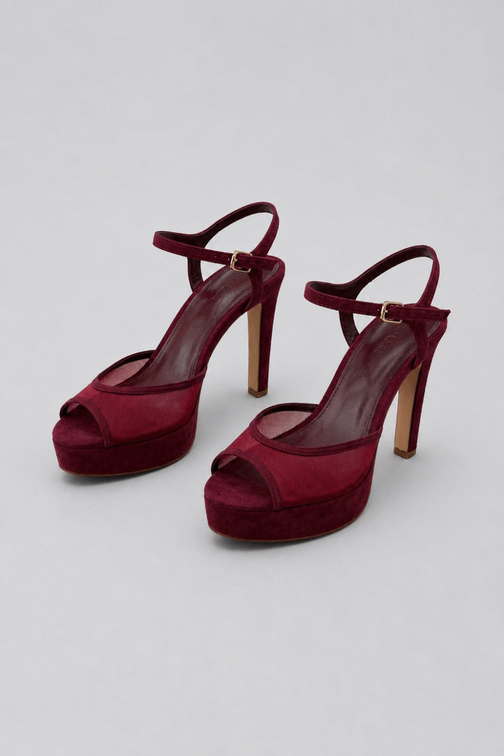 Women’s Poppy Platform Sandals - Bordeaux - Sandals