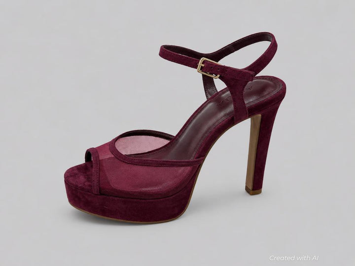 Women’s Poppy Platform Sandals - Bordeaux - Sandal