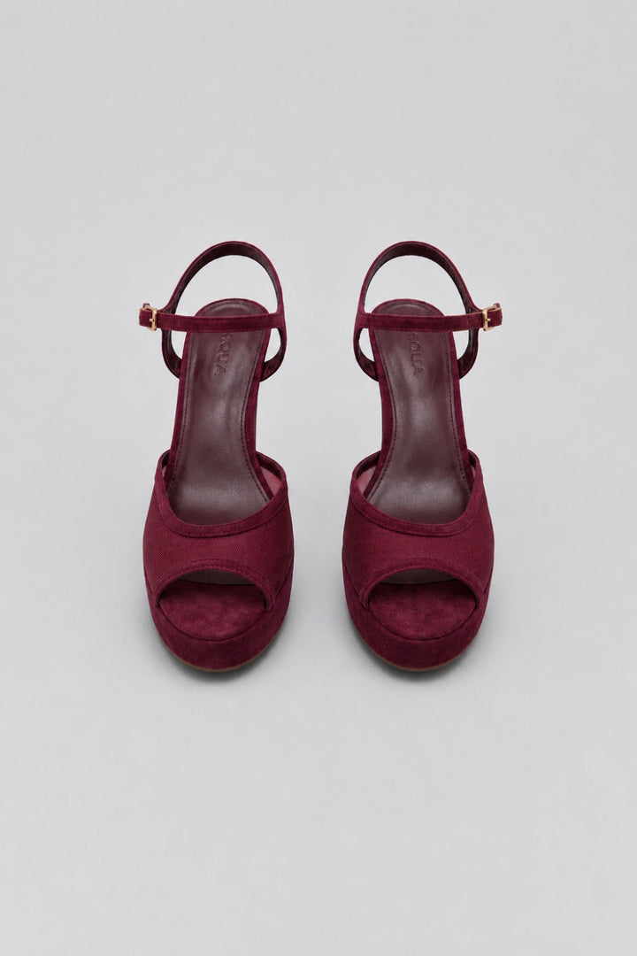 Women’s Poppy Platform Sandals - Bordeaux - Sandals