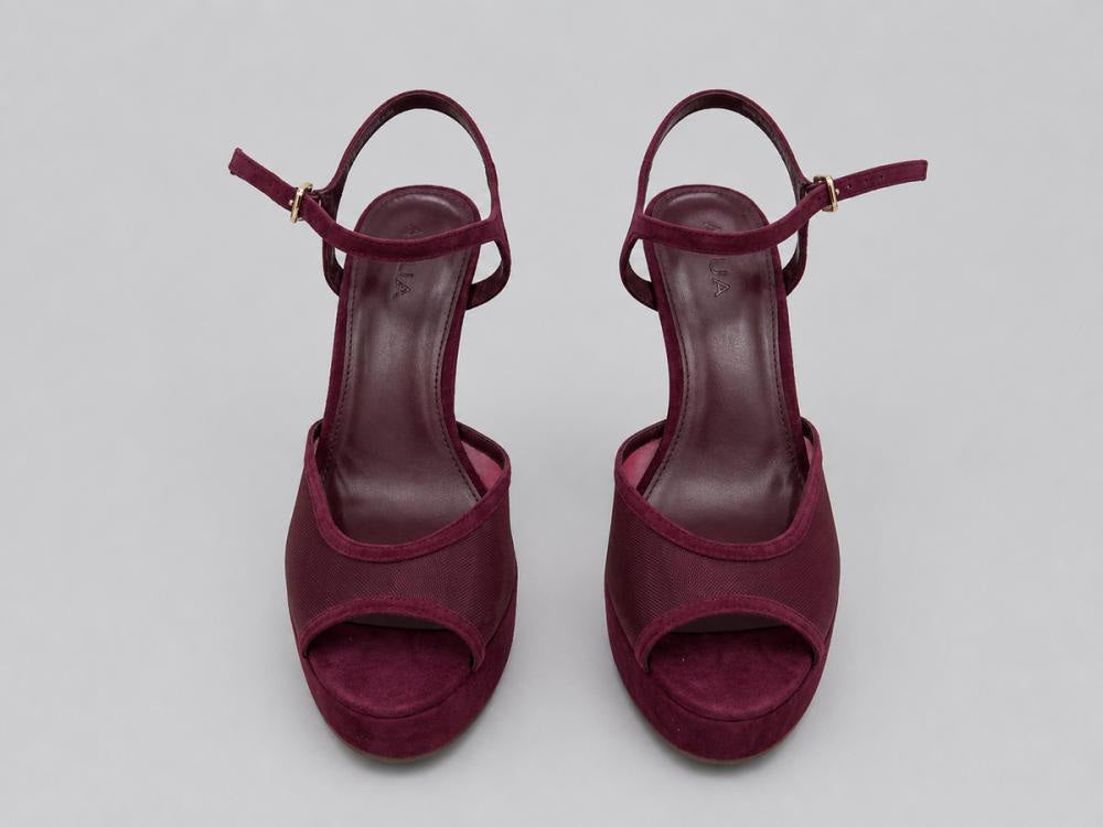 Women’s Poppy Platform Sandals - Bordeaux - Sandal